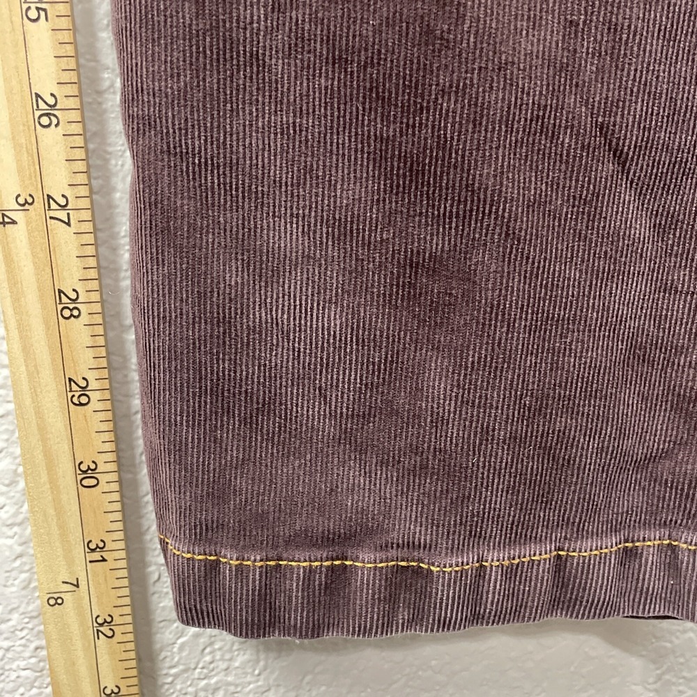 Prana Corduroy Pants Womens 12 Brown‎ Wide Leg Casual Outdoor Cabincore Y2K - Picture 11 of 12
